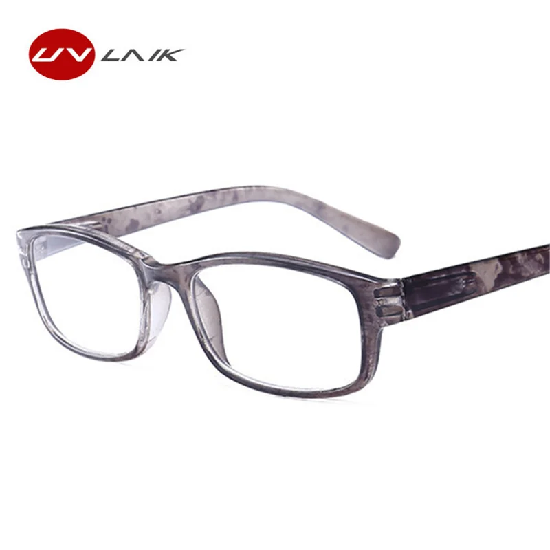 

UVLAIK Retro Prescription Reading Glasses Men Women Hyperopia Eyewear Diopter Anti-fatigue Eyeglasses Comfortable Spring Legs
