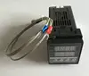 REX-C100 PID Digital Temperature Controller  REX-C100FK02-V*AN  with 1M  thermocouple K SSR output ► Photo 1/3