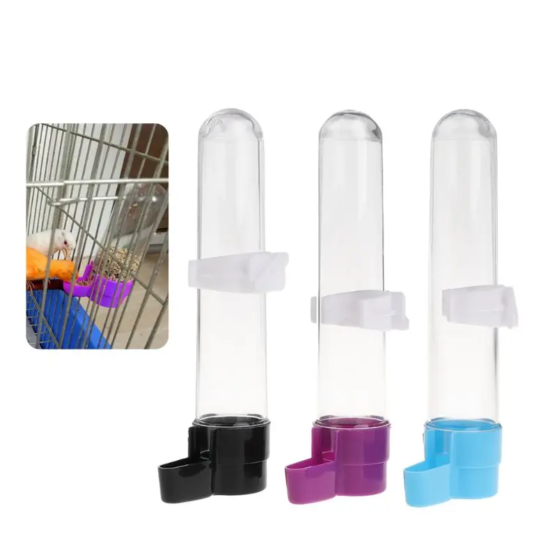 

Bird Feeder Automatic Drink Water Container Waterer Farm Birds Supplies Equipment Plastic Budgie Feeding