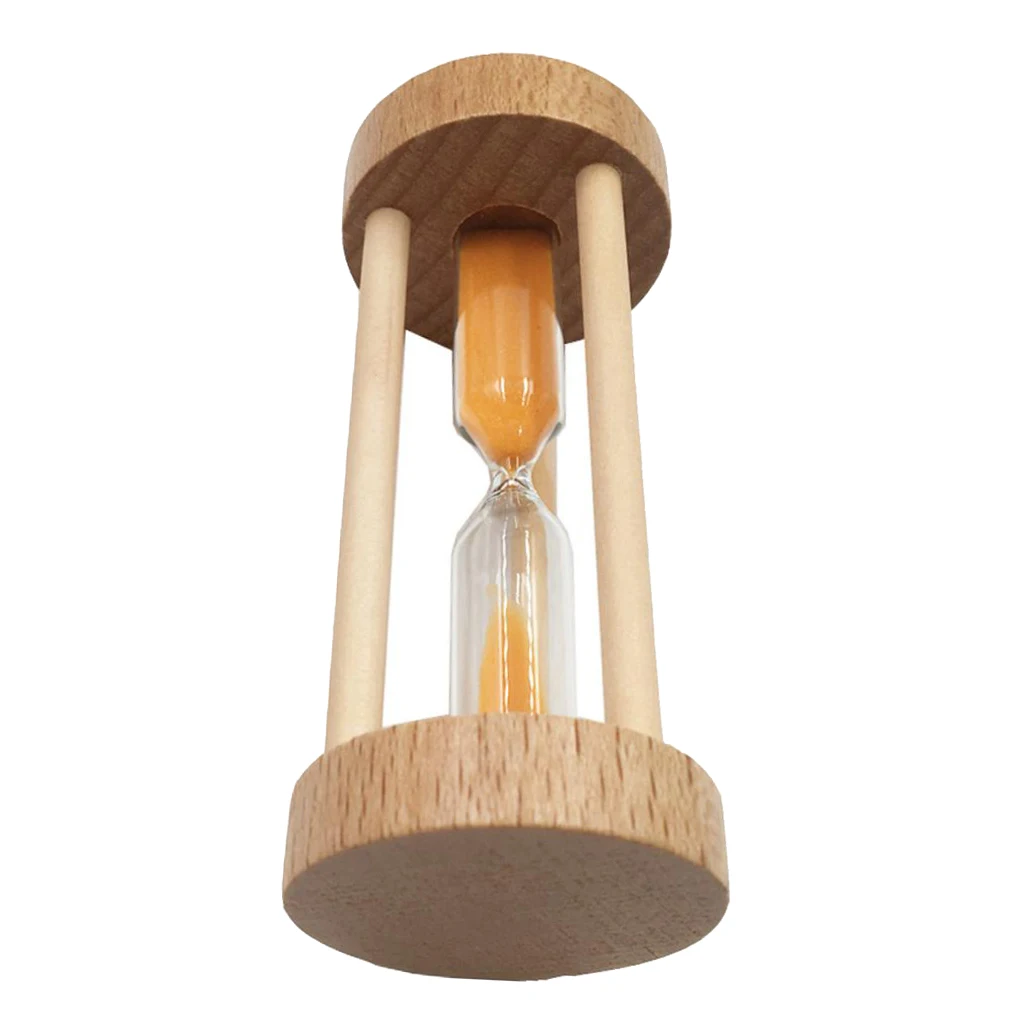 1Pcs 3minutes Wooden Frame Colorful Hourglass Sandglass Sand Clock Timers Kitchen Egg Cooking Timer Counts Watch