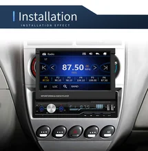 OTOJETA 1din in-dash 7 pollici dell’automobile dello schermo di lettore multimediale HD di riproduzione del filmato specchio collegamento bluetooth vivavoce usb sd aux stereo dispositivo