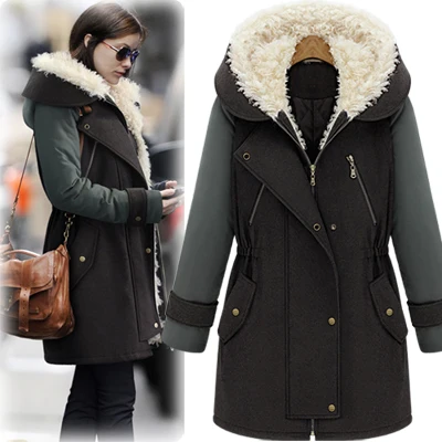 2019 Winter Coats Women Parkas Cotton Warm Thick Short