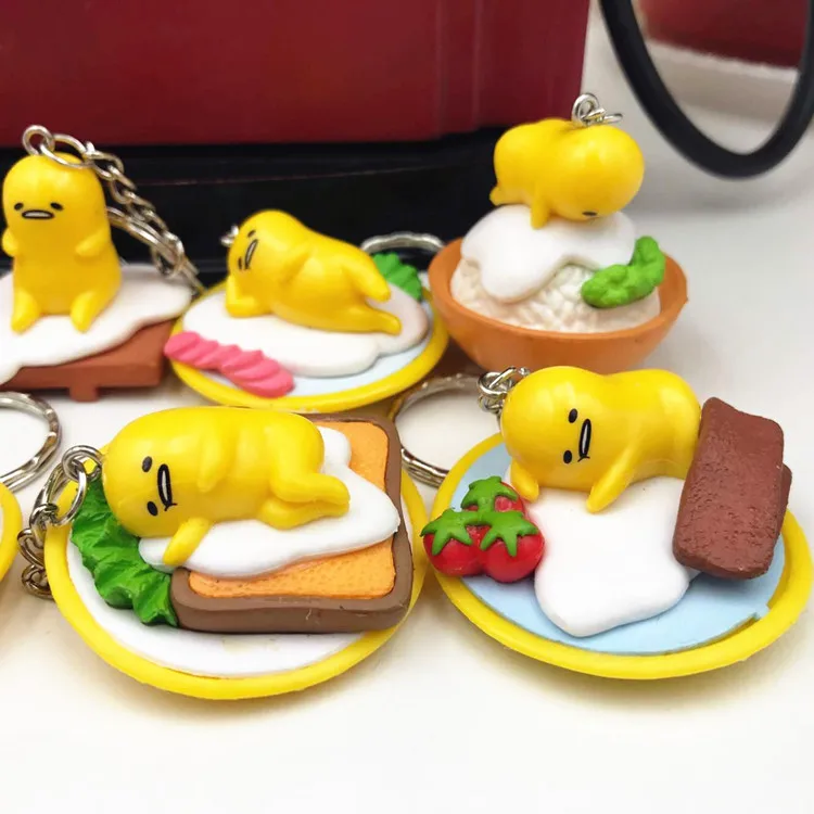 8pcs Wholesale New Design Japanese Resin Food Sushi Salmon Gudetama