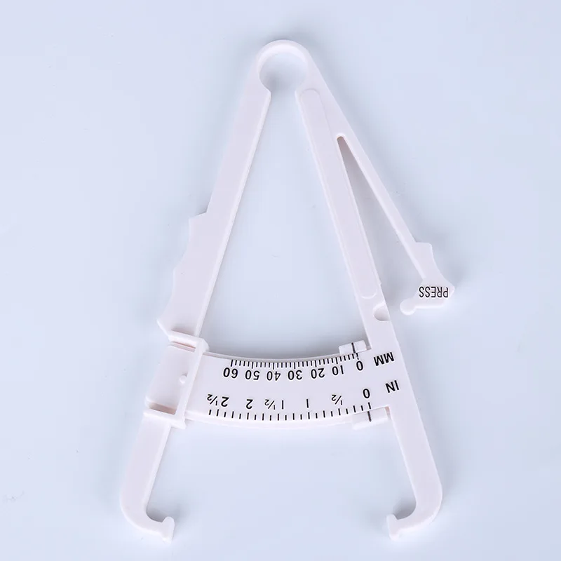 Fitness Body Fat Tester Bodybuilding Calculator Caliper Clip Measurement Tool 1 PC