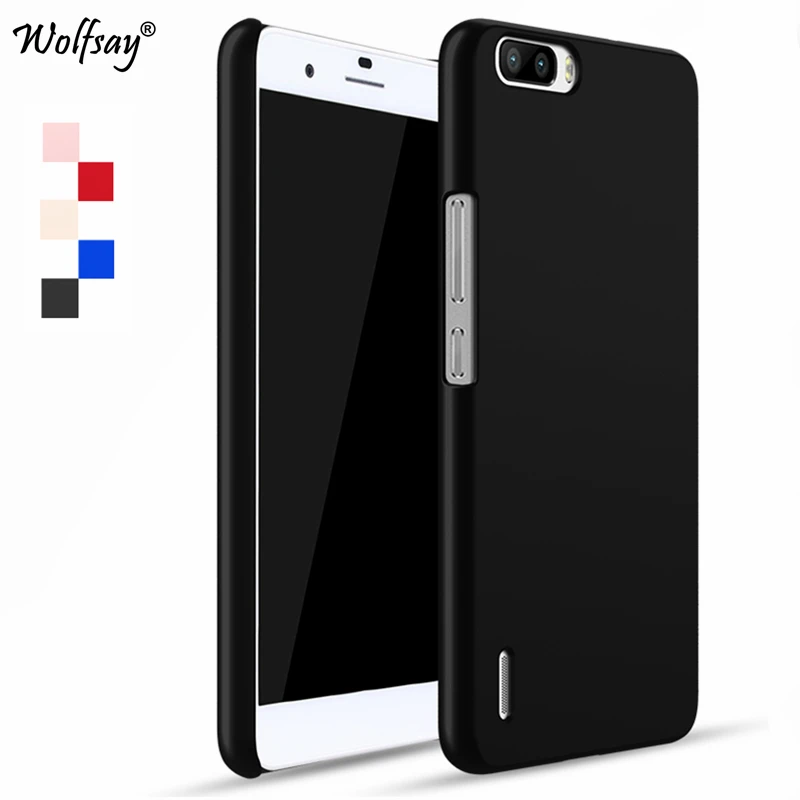 Wolfsay For Cover Huawei Honor 6 Plus Case Ultra Thin PC Protection |