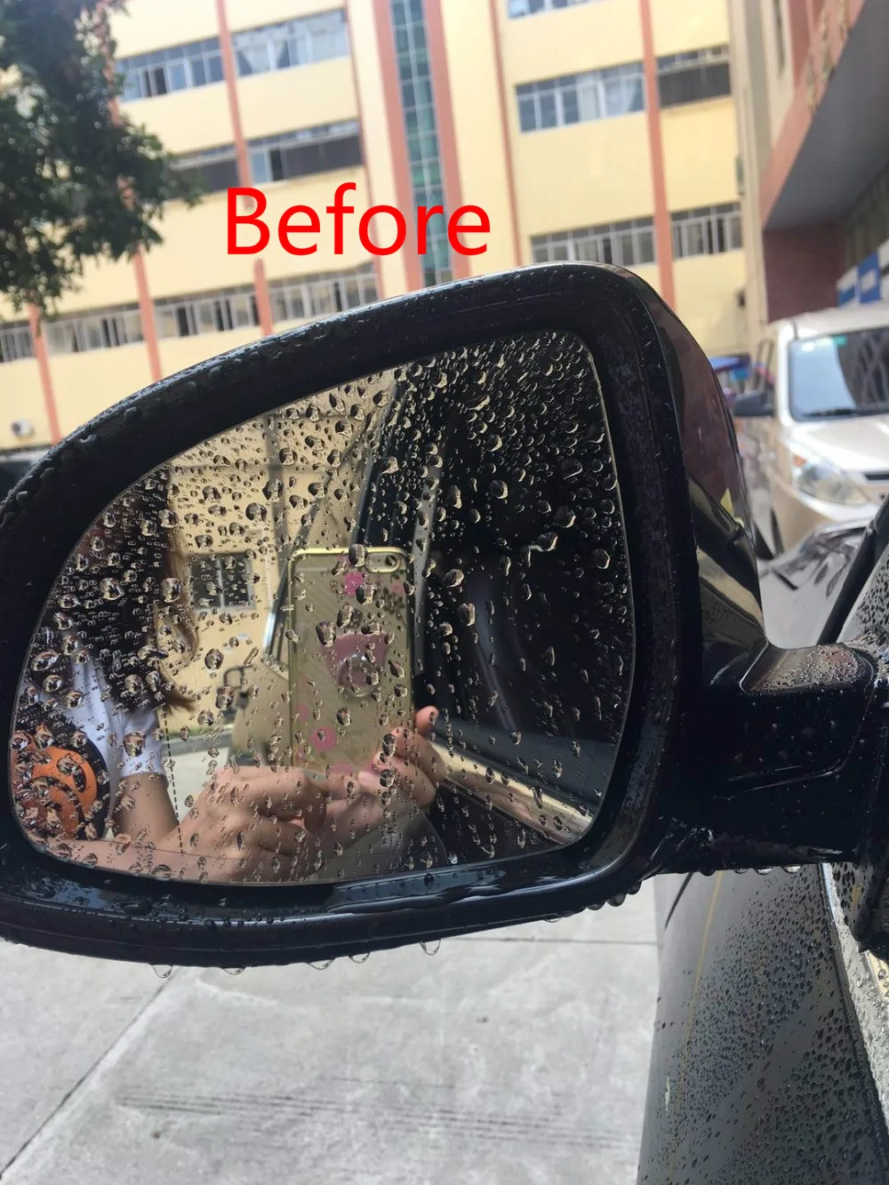 Автомобильная гидрофобная мембрана дождливый день эффективная защита от затопления и дождя для производства пара противотуманных фар автомобиля зеркало заднего вида Водонепроницаемый я