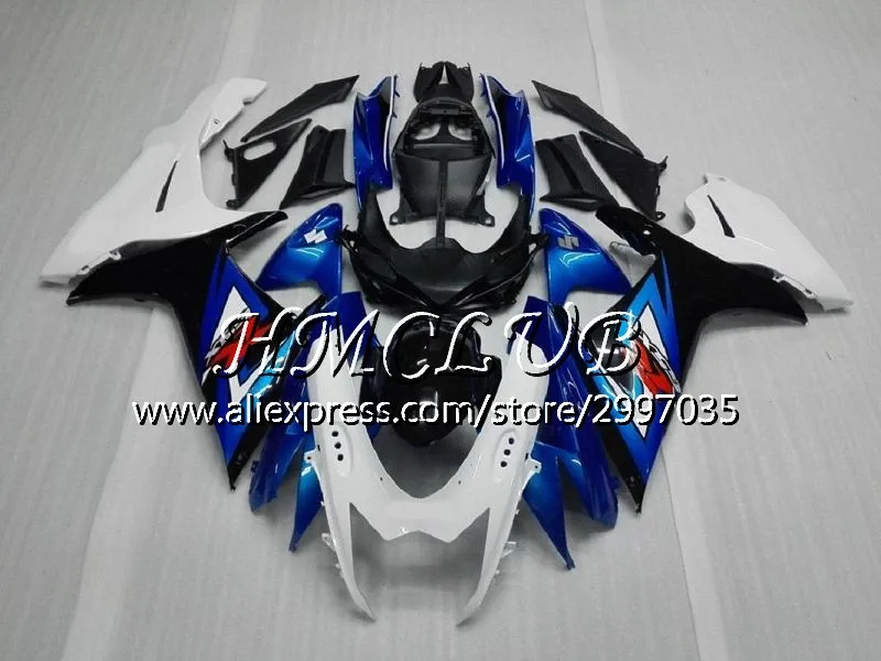 No. 6 Впрыска Синий Пламя для SUZUKI GSXR750 2011 2012 2013 30HC6 GSXR 600 750 K11 GSXR600, 11, 12, 13, 14, 15, 16 лет обтекатель - Цвет: No. 6