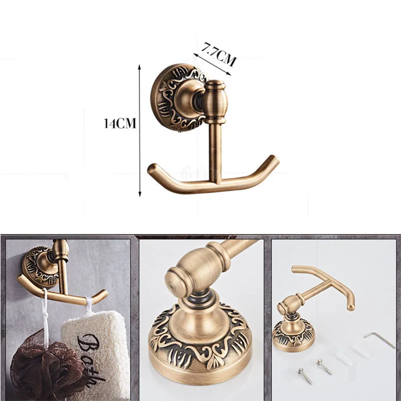 Antique bronze Bathroom accessories set Toilet Paper Holder Towel Rack Tissue Holder Roll Paper Holder