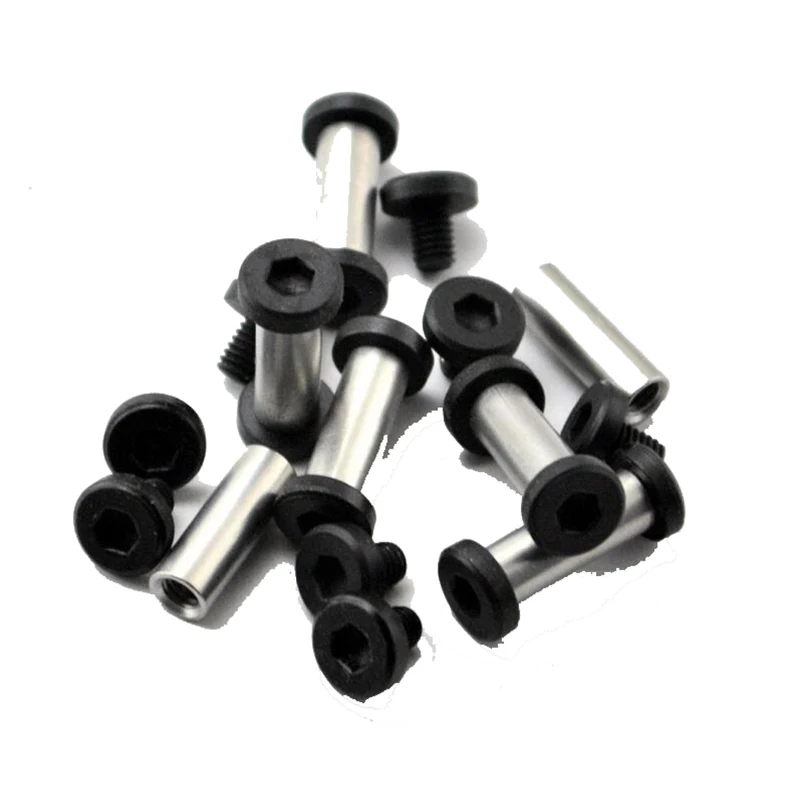 

EDC DIY Knife screw Nuts knife Handle M3.5 inner hexagon 12 size Straight folding knife sy tools