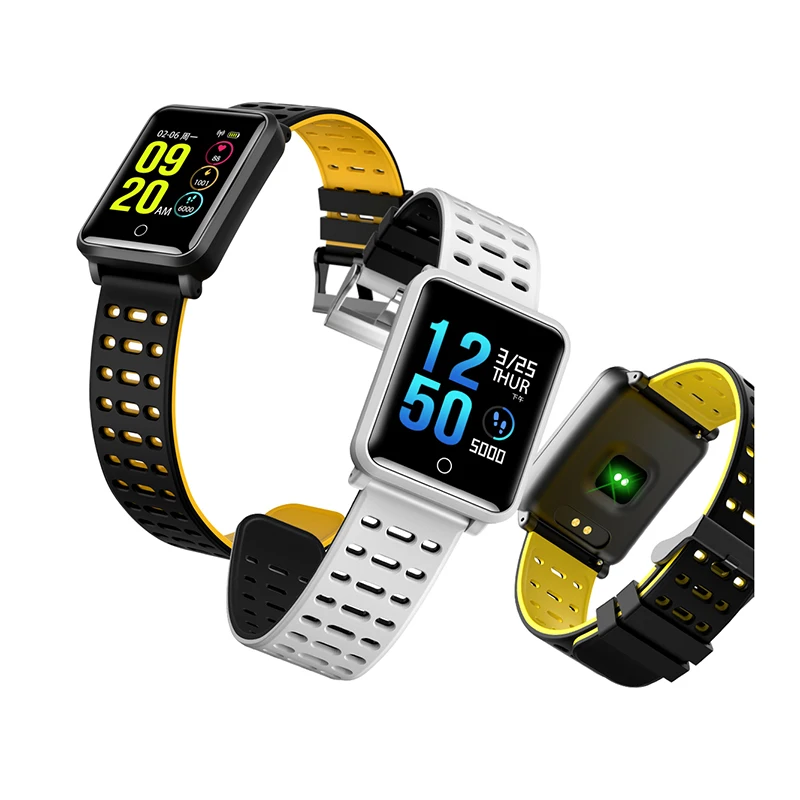 

New Smart Watch Bracelet Waterproof Fitness Activity Tracker Heart Rate Monitor Blood Pressure Measurement Smartwatch Men Women