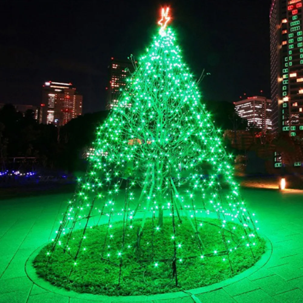 Christmas Tree Fairy Party Lights Waterproof 8 Color Controllable 100