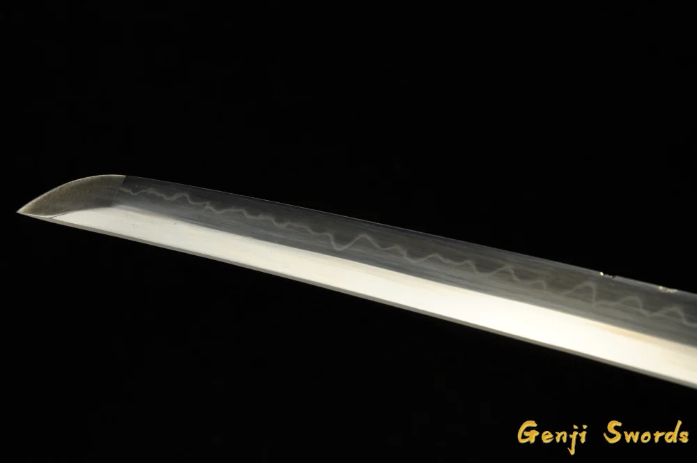 Ручная работа Полный Тан Катана T10 стальной глиняный закаленный настоящий японский самурайский острый меч край может отрезать бамбук