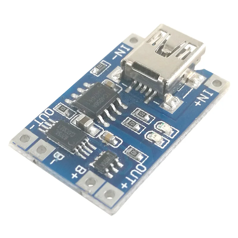MCIGICM 400 шт. DIY комплект запчастей мини USB 1A литиевая батарея зарядная плата модуль