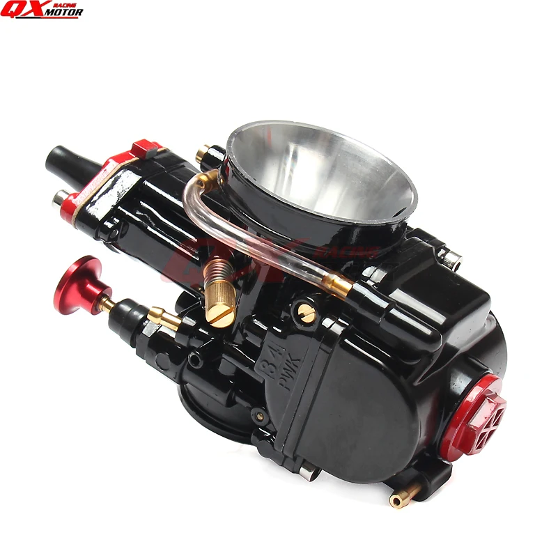 Ceny Motocykl ATV uniwersalny gaźnik Maikuni PWK 21 24 26 28 30 32 34mm z turbo pasuje do 2T 4T skoku silnika darmowa wysyłka
