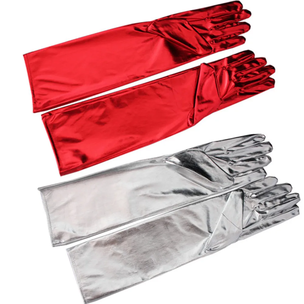 36g cosplay maid satin gloves fabric glovesin Costume Accessories from Novelty & Special Use on