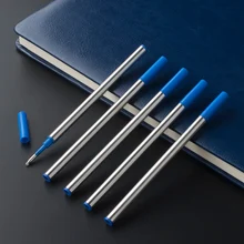 Высокое качество JINHAO 12 шт Синие заправки 0,5 мм перо Ручка-роллер Новинка