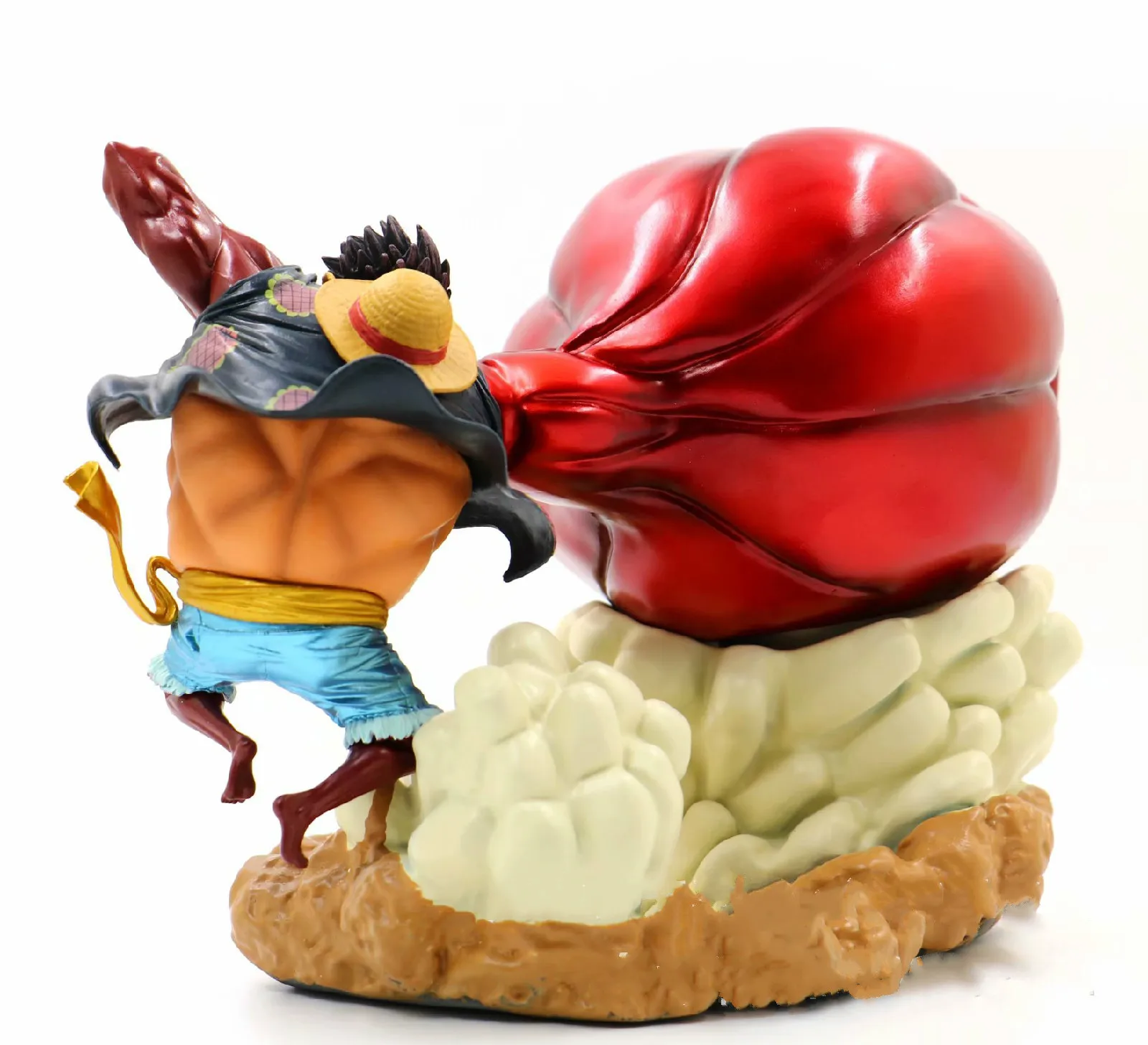 One piece gear 4 Луффи Фигурка Обезьяна д Луффи Шестерня Четыре ПВХ Коллекционная модель игрушки Аниме Фигурка figma 40 см игрушка