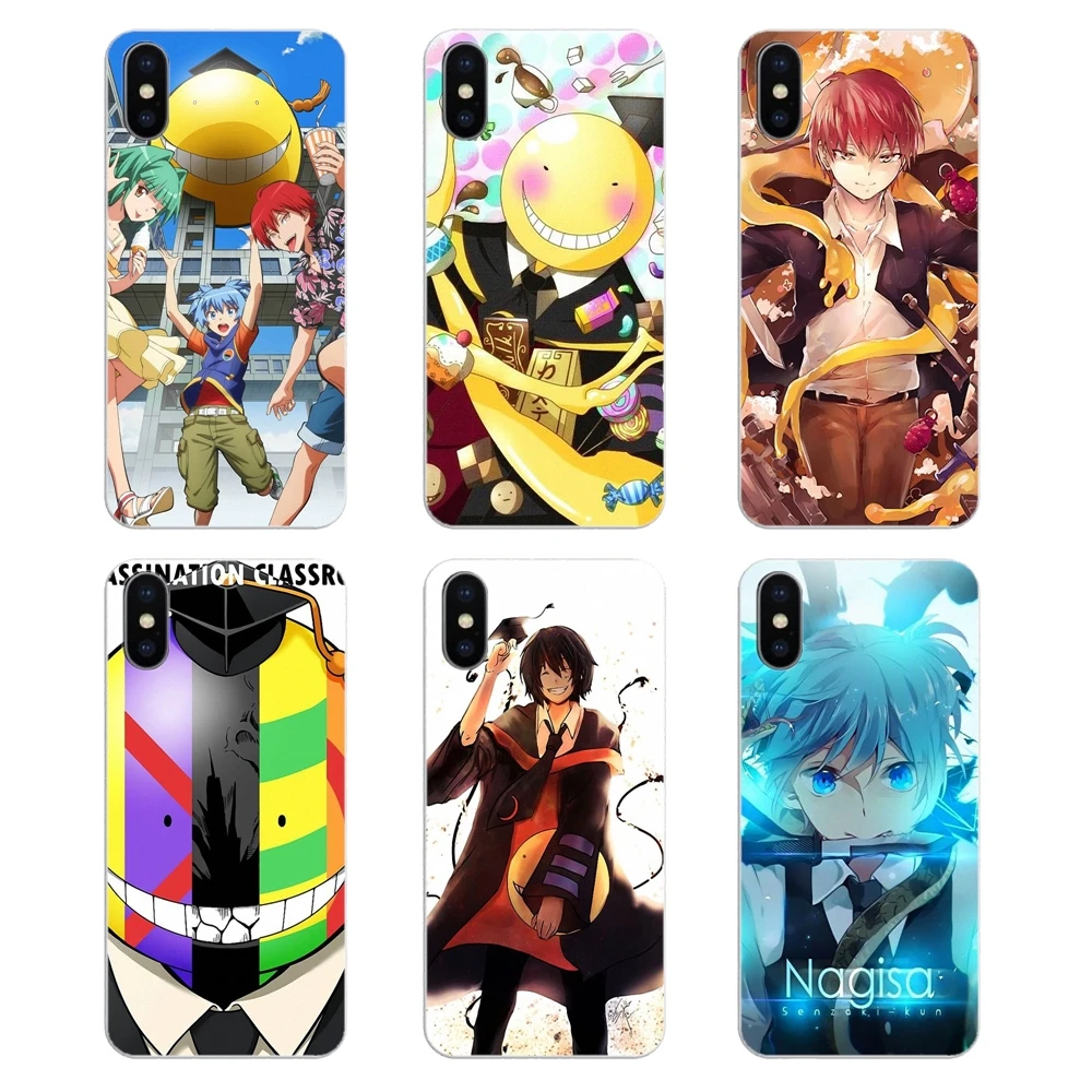 For Huawei Honor 8 8C 8X 9 10 7A 7C Mate 20 Lite Pro P Smart Plus Silicone Phone Cases Anime Japanese Assassination Classroom |