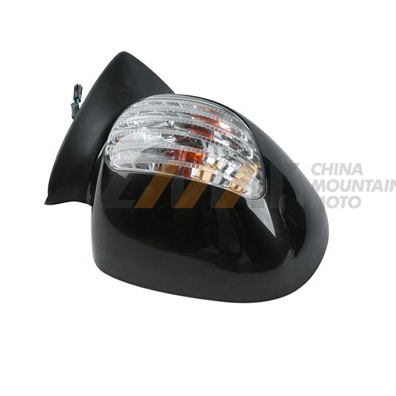 Черный зеркальный Прозрачный чехол для объектива заднего вида для Honda Goldwing GL1800 2001-2011