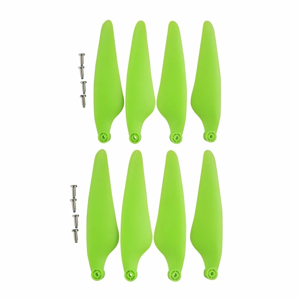 8PCS propeller for Hubsan Zino H117S drone accessories CW CCW green paddle | Игрушки и хобби