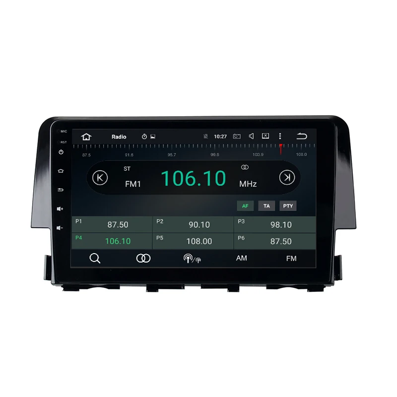 Best for Civic 2015-2017 Octa core PX5 Android 8.0 car radio gps with 4G RAM 32G ROM wifi 4g usb Auto Stereo Multimed 3