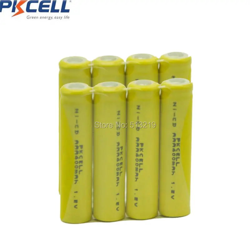 8 x NiCd attery 400mAh 1 2 V Ni-CD AAA перезаряжаемые батареи Вольт для пайки | Электроника