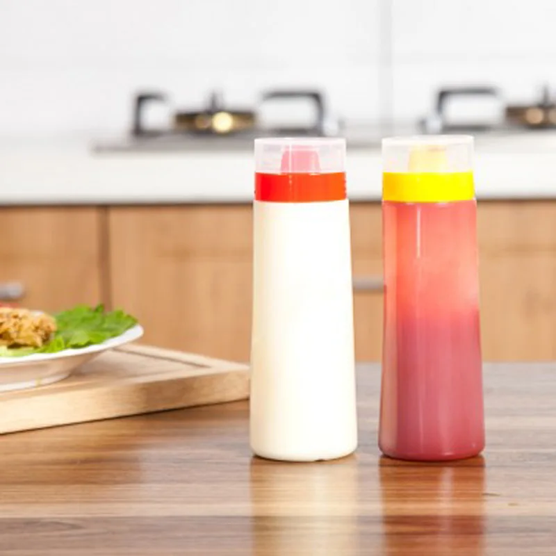 Food Grade Sauce Bottle With Leak Proof Cover Kitchen Tomato Sauce