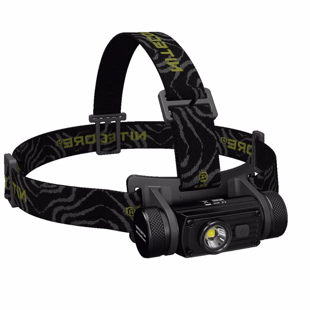 Налобный фонарь NITECORE HC60W теплый белый Cree XM L2 U2 макс. 117 лм дальность луча 18650 м