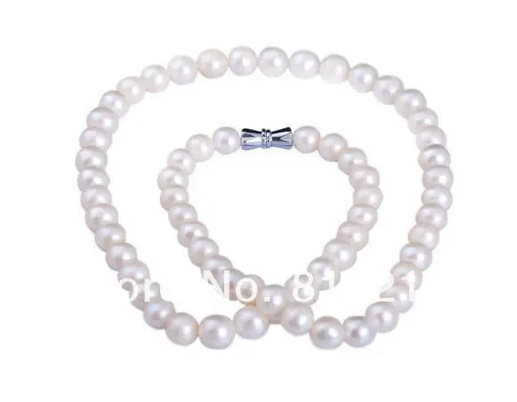 

FREE SHIPPING>>>@@ > N1200 GE NATURAL 18"11-12MM SOUTH SEA GENUINE WHITE PEARL NECKLACE