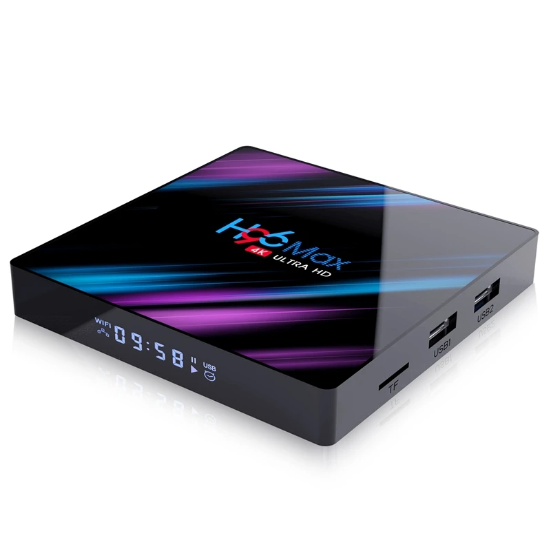 H96 Max-3318 Ultimate Android 9,0 ТВ приставка Amlogic Rk3318 четырехъядерный 64 бит Cortex-A53 2,4G+ 5,8G Wifi 4G Ram 4K телеприставка медиа