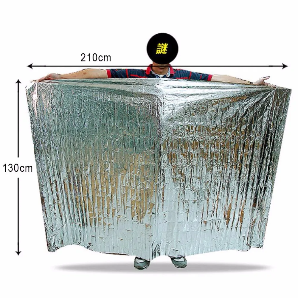 Emergency Rescue Blanket Camping Survival First Aid Military Rescue Kit Hiking Outdoor Thermal Blanket Windproof Waterproof Foil