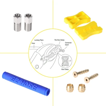 

1 Set Olive Hose Adapter Bicycle Brake Insert Oil Connect For Shimano BH90 BH59 Bicycle Repair Tools