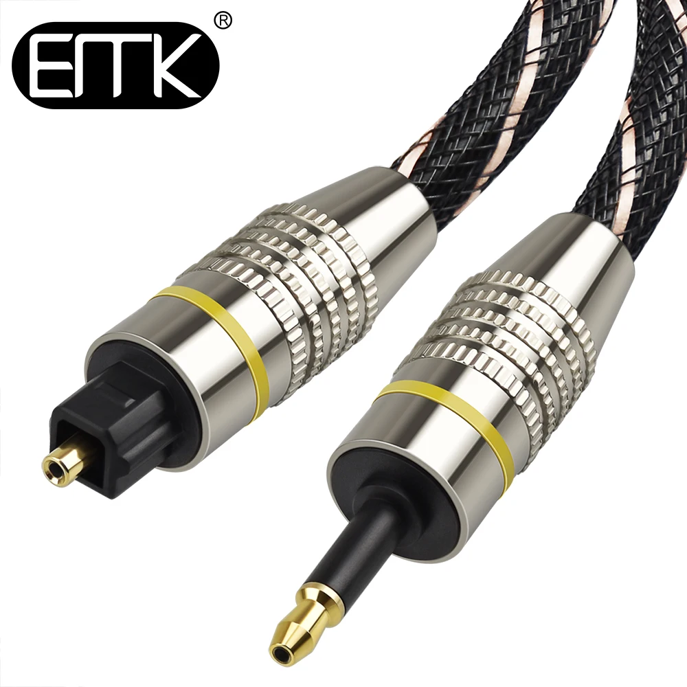 Triviaal Oefening verdamping Optical Fiber Audio Cable Mini Toslink | Mini Toslink 3.5mm Optical Cable -  Toslink - Aliexpress