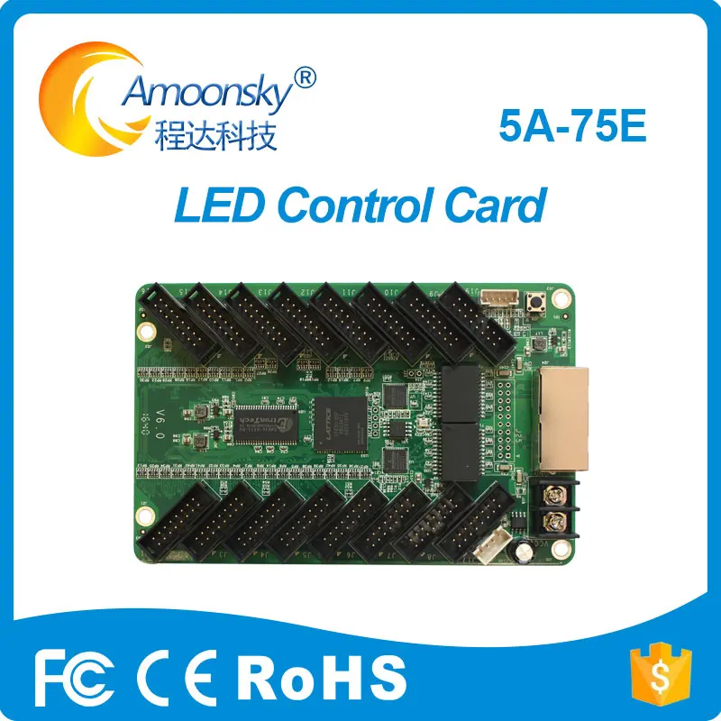 

colorlight 5a-75e receiving card colorlight receiver with 16 hub75 interface also has 5a-75b for choice