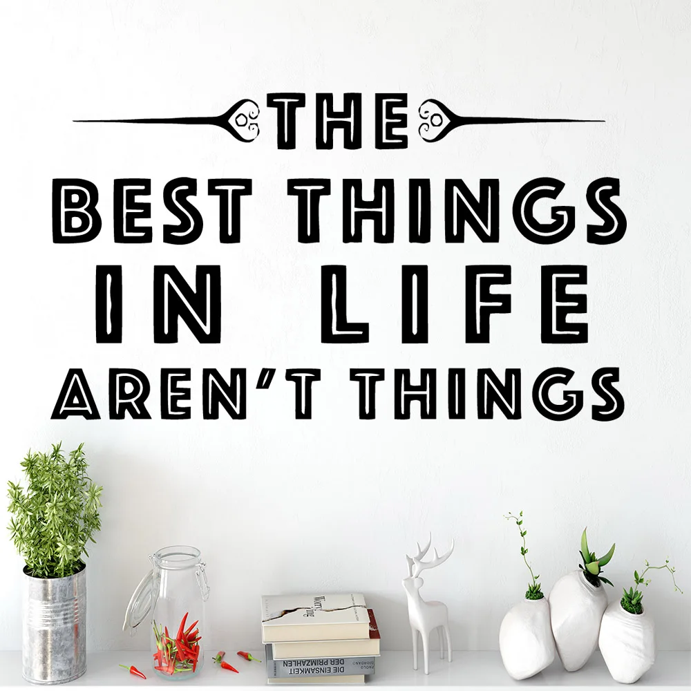 

Colorful quotes Sticker Waterproof Vinyl Wallpaper Home Decor Decor Living Room Bedroom Removable Background Wall Art Decal