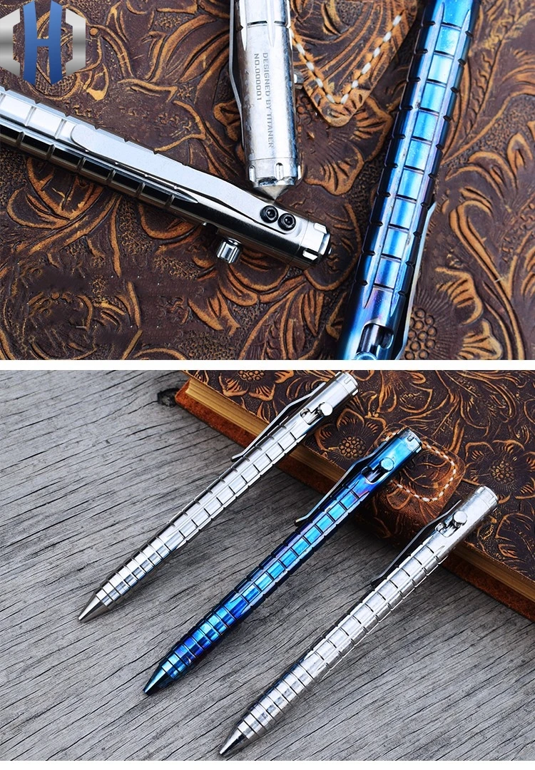 Титановая тактическая ручка-болт для самообороны Вольфрамовая сталь разбитое окно титановая ручка для игры Подарочная портативная ручка