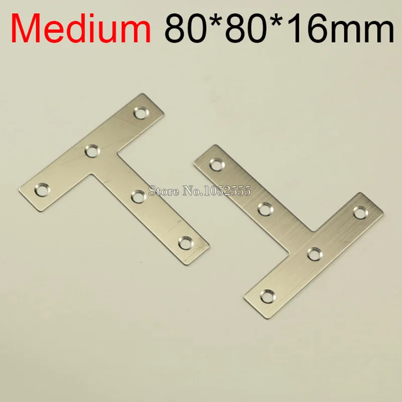 Wholesale 500PCS/LOT 80*80mm Stainless Steel Angle