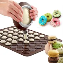 Силиконовые чехлы в форме печенья Форма для миндального печенья набор для выпечки Подставка под инструменты десерт насадки горшок коврик для выпечки торта кухонные формы для выпечки аксессуары