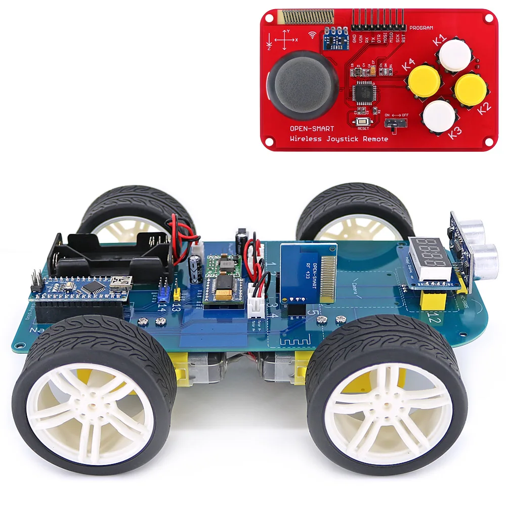 Беспроводной пульт дистанционного управления 4WD RF LORA 433 МГц для Arduino UNO R3 /