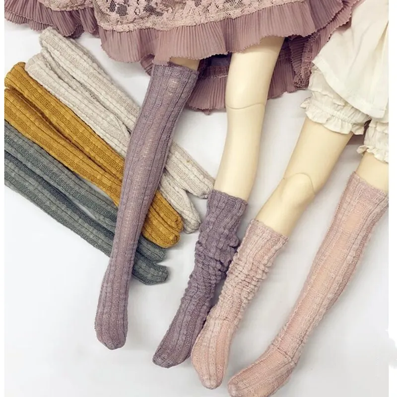 Носки для кукол 1/3 1/4 BJD аксессуары жаккардовые носки средней длины сексуальные