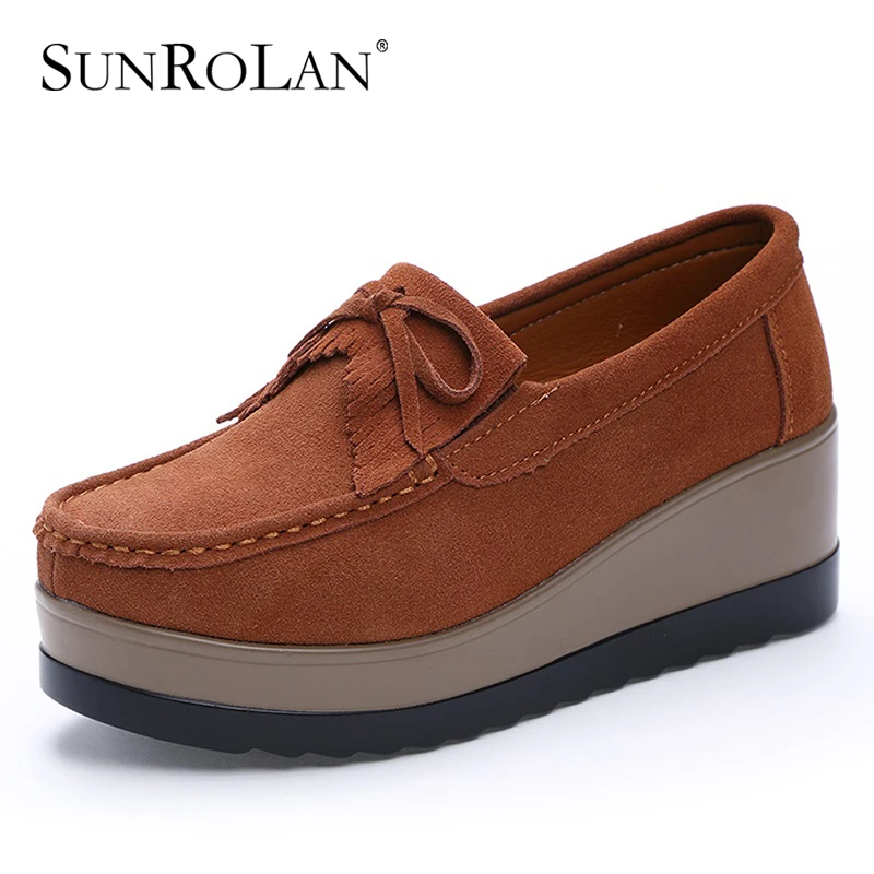 suede driving mocs womens