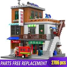 XingBao 01013 2706 pcs Genuine Creative MOC City Series The Urban Village Set Building Blocks Bricks Educational Toys Model Gift XingBao 01013 2706 pcs Genuine Creative MOC City Series The Urban Village Set Building Blocks Bricks Educational Toys Model Gift