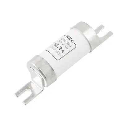 

AC 550V 32A 80KA Breaking Current White Fast Blow Fuse Link T1S 32A