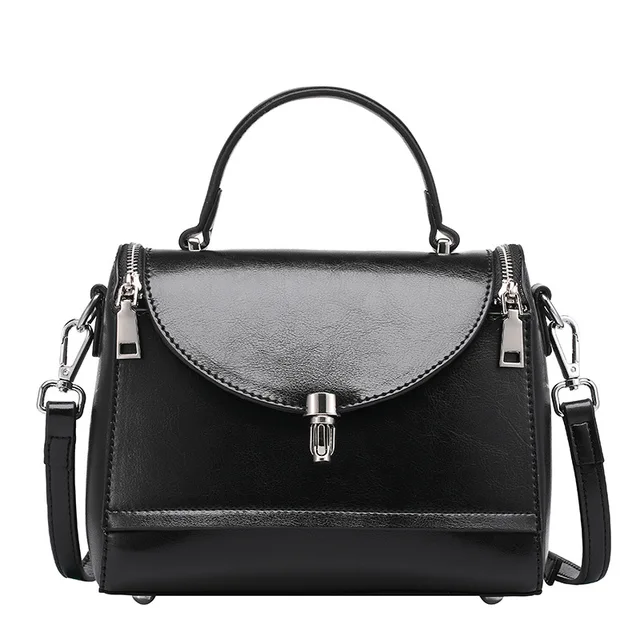 Miwind Women Handbags Posh Female Bag 2018 New Genuine Leather Miwind Women Handbags Posh Female Bag 2018 New Genuine Leather Doctor Bags Classic Retro Shoulder