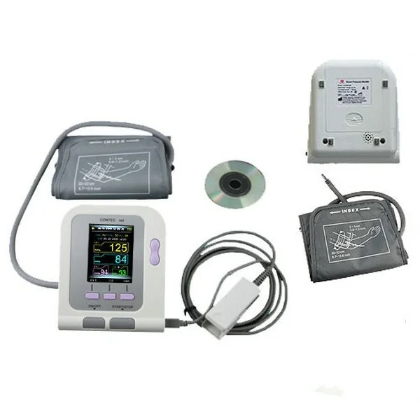 

Wholesales Upper Arm Blood Pressure Monitor Tensiometro Tonometer Sphygmomanometer Monitor with USB cable +PC software AH-217