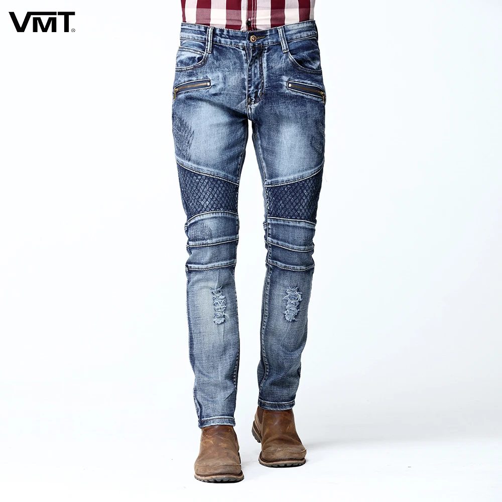 VMT 2017 New Mens Cargo Jean Pants Two Side Pockets And