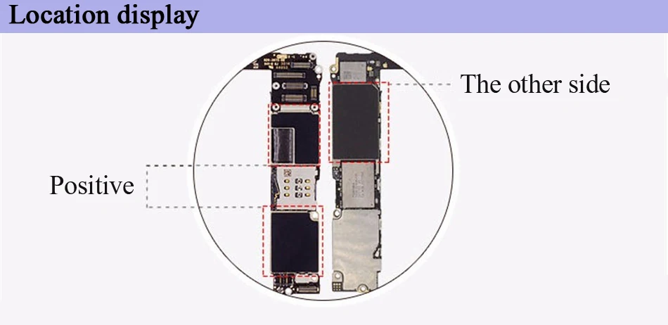 5 шт. для iphone 7 7P 8 8P X ремонт материнской платы наклейки охлаждения для iphone 5 материнская плата тепла наклейки на раковину