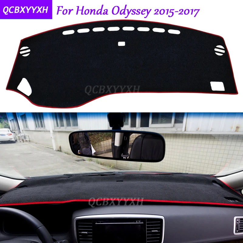 

For Honda Odyssey 2015-2017 Dashboard Mat Protective Interior Photophobism Pad Shade Cushion Car Styling Auto Accessories