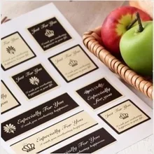 330X "специально для вас" кофе коричневая Корона Ручной выпечки кекс торт вафли подарочные этикетки стикер уплотнение губная помада