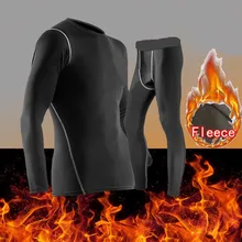 Новинка; комплект термобелья; флисовая одежда; компрессионные футболки и штаны; кальсоны; теплые облегающие осенне-зимние костюмы для фитнеса